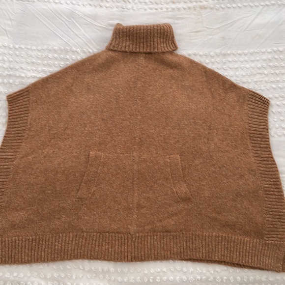 J. Crew Relaxed Turtleneck Poncho - Picture 4 of 6